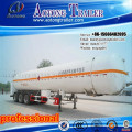 competitive price 3 axles lng tank semi trailer for sale (LNG truck SEMITRAILER)